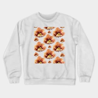 Tulipa 'La Belle epoque'  Double Early Tulip Crewneck Sweatshirt